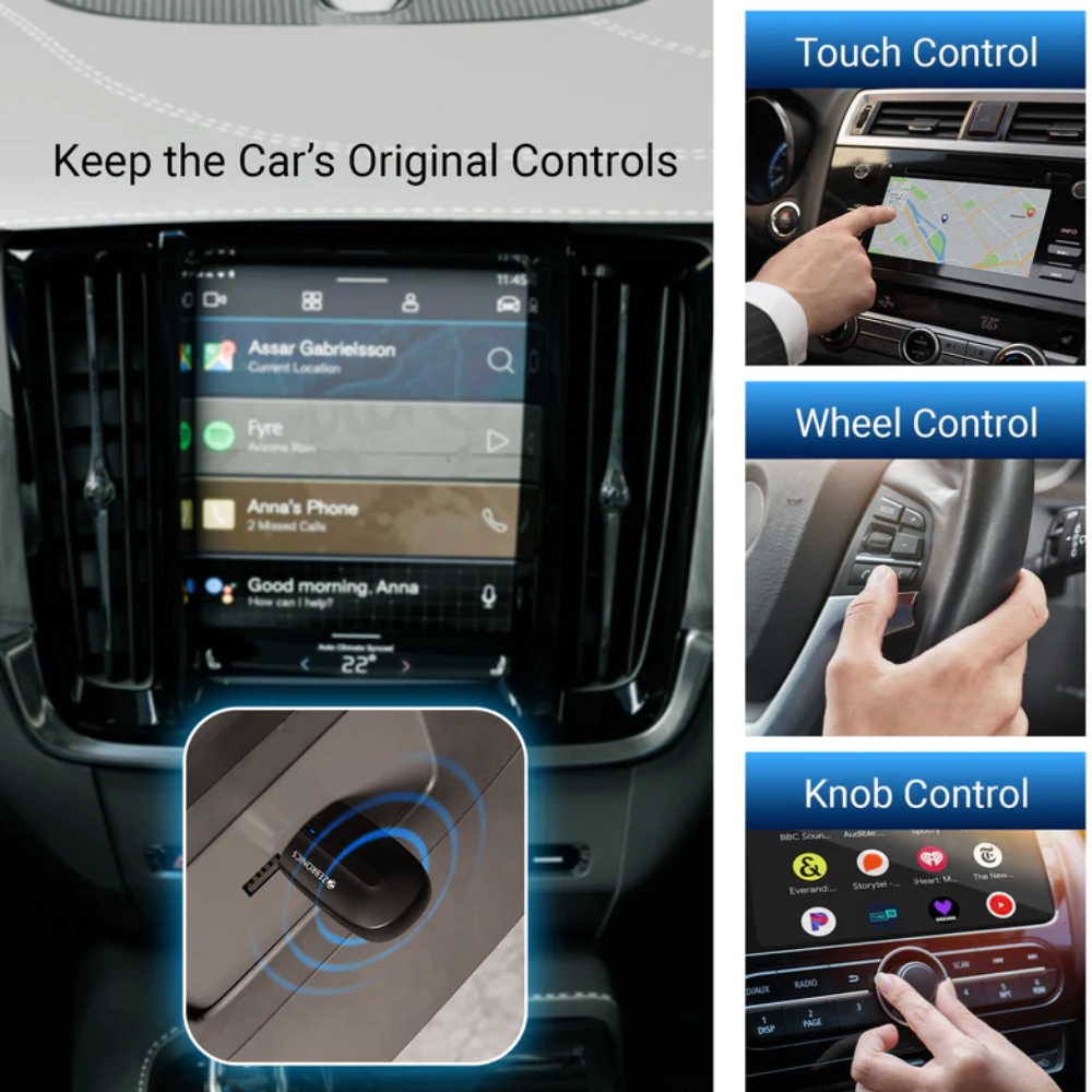 Zebronics 2-in-1 Wireless Carplay Receiver view 4